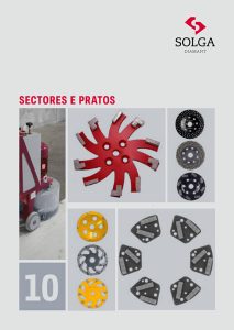 Solga Mos desbastadoras pratos segmentos, Catálogo em Português