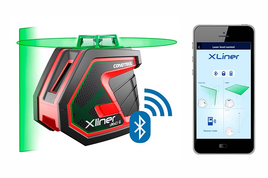 C12134, Nível Laser Verde XLiner 360G, Niveis Laser, Ferramentas, construção, Ferramentas digitais, Preços, Portugal, Bluetooth, Nivelamento, Marcação, Lasers