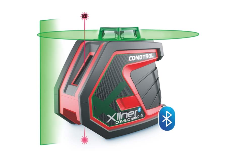 C12411, Nível Laser Verde XLiner Combo 360, Niveis Laser, Ferramentas, construção, Ferramentas digitais, Preços, Portugal, Bluetooth, Nivelamento, Marcação, Lasers, importação, Linhas verdes, horizontais e verticais