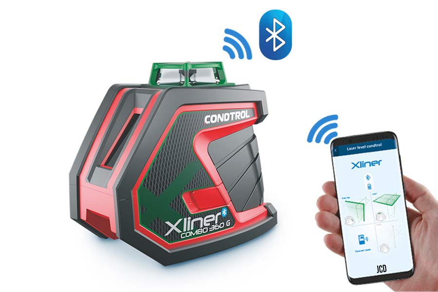 C12411, Nível Laser Verde XLiner Combo 360, Niveis Laser, Ferramentas, construção, Ferramentas digitais, Preços, Portugal, Bluetooth, Nivelamento, Marcação, Lasers, importação, ligação Bluetooth